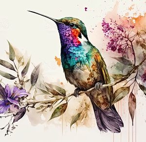 Colorful_humming_bird_on_stick_tree_