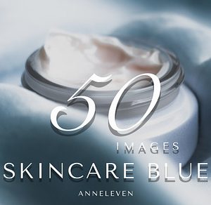 50 Images | Skincare Blue Bundle