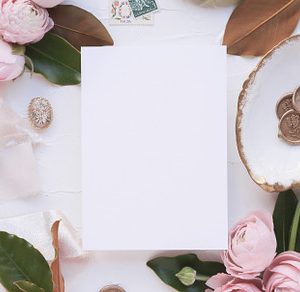 Wedding Suite Overhead Mockup