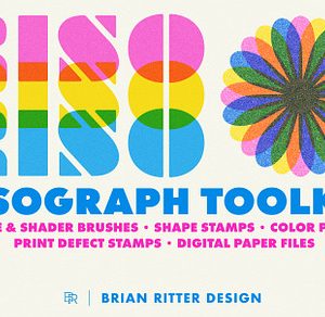 Risograph Toolkit for Procreate