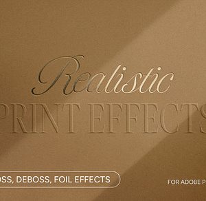Embossed, Debossed, Foil Effects
