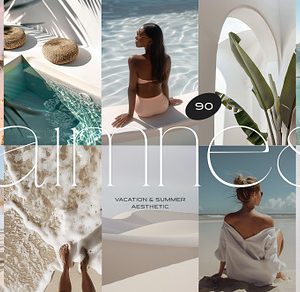 CALMNESS ~ 90 Summer Stock Photos