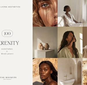 SERENITY ~ 100 Beauty Stock Photos