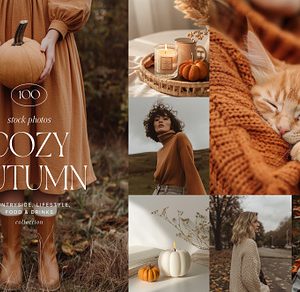 COZY AUTUMN ~ 100 Stock Photos