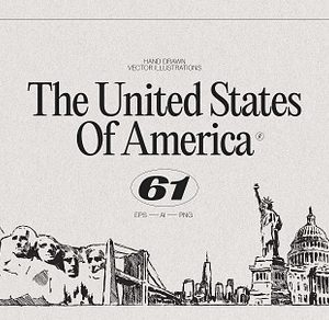 City skylines of the The USA