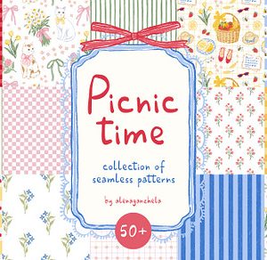 Picnic time - whimsy summer patterns