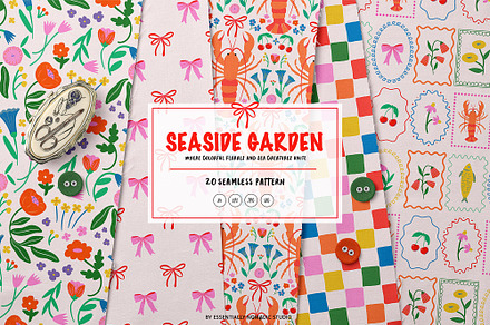 Seaside Garden Summer Patterns