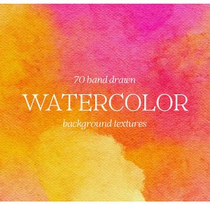 Hand drawn watercolor backgrounds