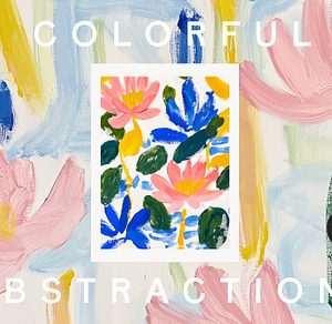 COLORFUL ABSTRACT Prints & Textures