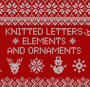 Knitted Letters, Symbols & Ornaments