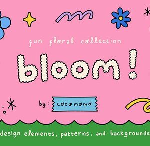Bloom! - Retro Floral Collection