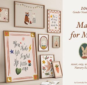 100 Nursery Prints - Made for Minis