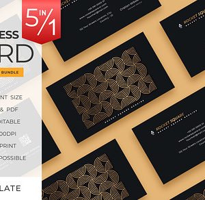 Modern Luxury Business Card - V.1
