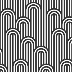 Seamless pattern with twisted lines