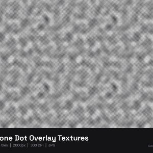 Halftone Dot Overlay Textures