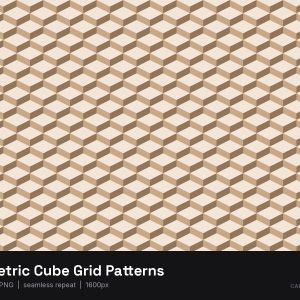Isometric Cube Grid Patterns
