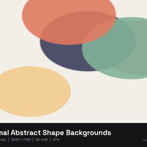Minimal Abstract Shape Backgrounds