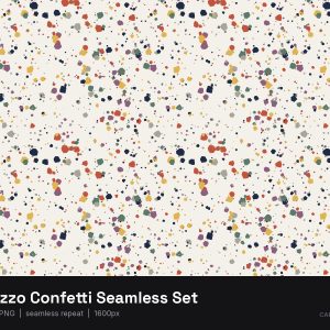 Terrazzo Confetti Seamless Set